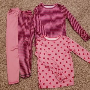 2 Sets Toddler Girls CuddlDuds Base Layer 2T/3T 4T